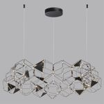5087/68L L-VISION ODL25 505 черный хром/металл Люстра LED 68W 4000K 3740Лм TRELLIS
