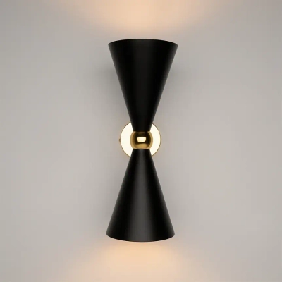 Настенный светильник (бра) Vesper E14х2, MOD108WL-02GB. TM Maytoni