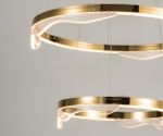 08263-60+40,36 Люстра Кастела латунь d60+40 h150 Led 60W (3000K)