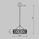 Подвесной светильник Link 3000К 39Вт, MOD357PL-L40BS3K. TM Maytoni
