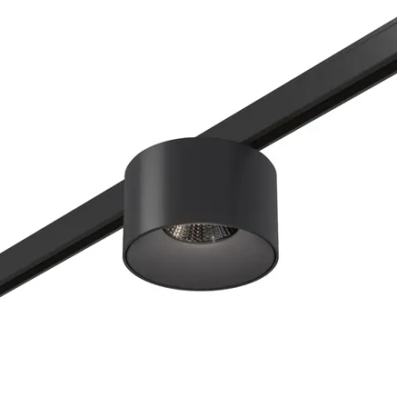 ST669.436.05 Магнитный трековый светильник Черный LED 1*5W 3000K 350Lm Ra>90 36° IP20 D60xH37 24V