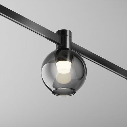 Трековый светильник Bubble Flarity 3000K 3Вт 120°, TR148-1-3W3K-B. TM Maytoni