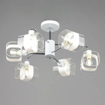 Citilux Бертон CL140160 Люстра потолочная Белая