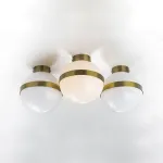 812111 Люстра GLOBO 1х40W E14 antique bronze/white Lightstar