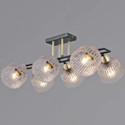 IL0794-6SQ-25BKAB ELITE светильник потолочный ILLUMICO, E14х6