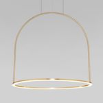 Подвесной светодиодный светильник 90322/1 латунь, LED