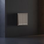 VLS000414 Клавиши для выключателя/переключателя двухклавишного с подсветкой, S70 (капучино). (ТМ Maytoni)