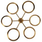 5450/99L L-VISION ODL_EX26 молочный/античная бронза/металл/керамика/хрусталь/акрил Подвес LED x 99W 2000К/3000K/4000K/переключ. RIVIERA