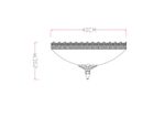 Потолочный светильник Arte Lamp CROWN A4541PL-3WG, 3хE27