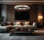 Люстра подвесная Elegance Chrome FL1148-8P, LED