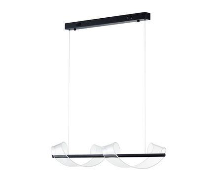 08042-2AS,19 Подвес Илина черный w90*20 h150 Led 28W (4000K)