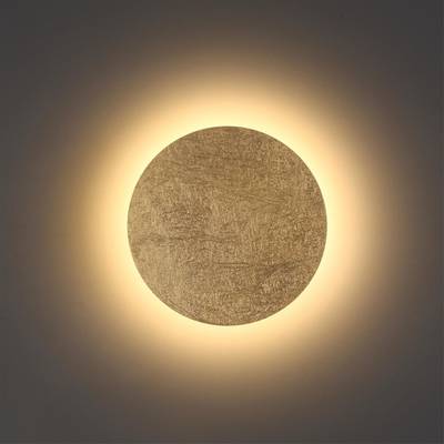 3561/6WL HIGHTECH ODL18 359 золот. фольг-ние Настен. св-ник IP20 LED 3000K 6W 336Лм 220V SOLARIO