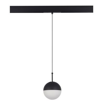 ST681.446.07 Магнитный трековый светильник Черный LED 1*7W 4000K Lm Ra90 120° IP20 D100xH- 48V