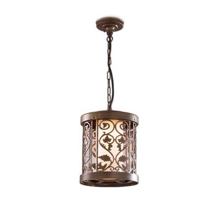 2286/1 NATURE ODL12 659 патина коричневый Уличный светильник-подвес IP44 E27 100W 220V LAGRA