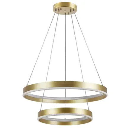 736422 Люстра ROTONDA 165W LED 7920LM 120G ЗОЛОТО 3000-6000K