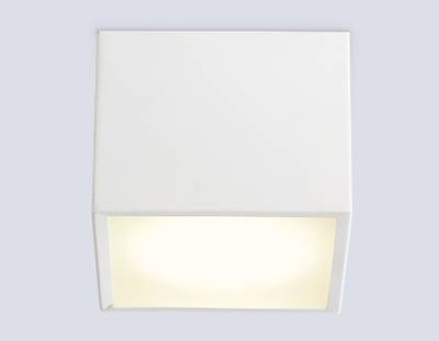 Светильник накладной TN6530 WH белый IP44 GX53 100*100*80