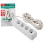 Удлинитель ENGY "Гранд" 5м/4роз. с заземлением (ПВС 3х0,75)