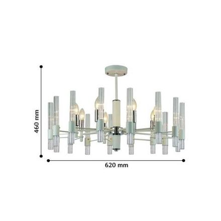 Потолочная люстра Supreme 2539-8P, 8*E14*40W. ТМ F-Promo