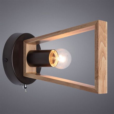 Настенный светильник Arte Lamp BRUSSELS A8030AP-1BK, 1хE27