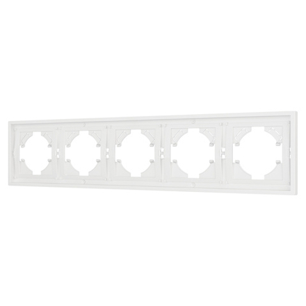 Рамка пластиковая FRM-TENDO-SFPL-5-WH (Arlight, -)