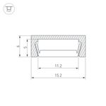 Профиль MIC-2000 (Arlight, Алюминий)