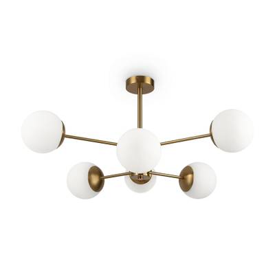 Подвесной светильник Sonder FR5204PL-06BS, E27х6. TM Maytoni