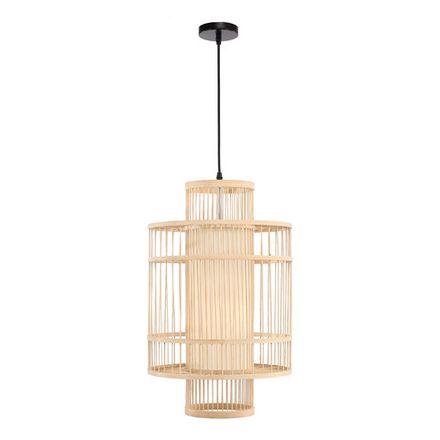 SL6241.523.01 Светильник подвесной ST-Luce Древесный/Белый E27 1*40W