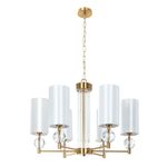 Подвесная люстра Arte Lamp MATAR A4027LM-6PB, 6хE14
