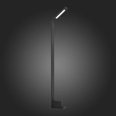 SL094.445.01 Светильник уличный наземный ST-Luce Черный/Черный LED 1*6W 4000K