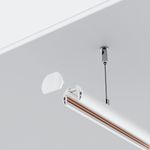 Шинопровод 2м Exility низкопрофильный подвесной круглый, TRXM034-R-412W. TM Maytoni