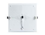 Встраиваемый cветодиодный светильник с подсветкой DCR337 24W+6W 6400K/3000K 85-265V 230*230*32 (A210*210)