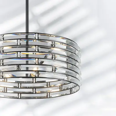 746068 Люстра AMERIGO 6х40W E14 УМБРА ПРОЗРАЧНЫЙ Lightstar