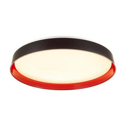 7710/EL COLOR SN 102 Светильник пластик/белый/красный LED 70Вт 3000-6000К D510 IP43 пульт ДУ TUNA RED
