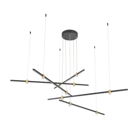 Подвесная люстра Arte Lamp ERRAI A2195SP-5BK, 1хLED