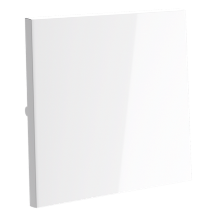 VLS000101 Клавиша для выключателя/переключателя одноклавишного, S70 (белый глянцевый). (ТМ Maytoni)