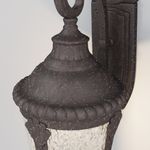 Настенный светильник (бра) Goiri E27х1, IP44, O029WL-01BZ. TM Maytoni