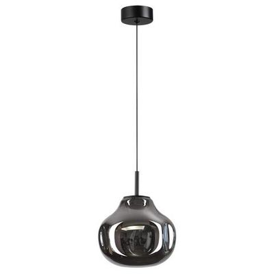 5097/4LC PENDANT ODL25 363 черный/дымчатый/металл/стекло Подвес LED 4W 4000K 388Лм VASO