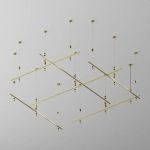 Шинопровод 2 м Flarity латунь, TRX154-112BS. TM Maytoni