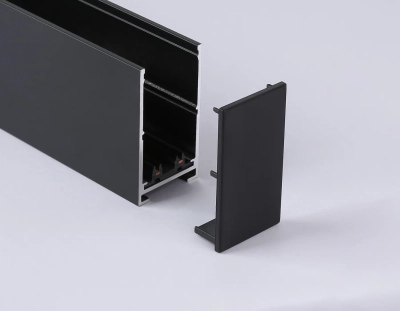Заглушка для шинопровода Magnetic 220V GL1058 BK черный 30.6*56*2 (2шт)