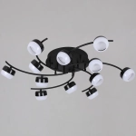 90590-0.3-12 Black светильник потолочный Reluce, GX53х12
