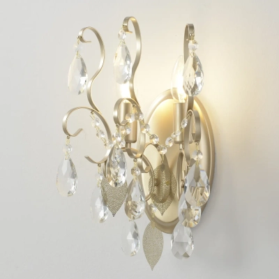 Бра Crystal Lux ESMIRALDA AP2 GOLD 0523/402