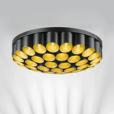 720407 Люстра SIENA 40х40W G9 ЧЕРНЫЙ/ЗОЛОТО Lightstar