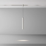 Трековый подвесой светильник Фокус / Focus Led Flarity 4000K 5Вт 30°, TR155-1-5W4K-PT. TM Maytoni