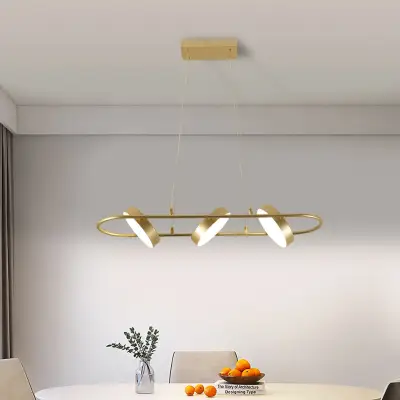 Подвесная люстра Abris 4677-3P, LED*48W, 1700LM, 3000-6000K, IP20. ТМ F-Promo