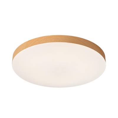 7761/24L MITRA LED SN Светильник пластик/белый/под дерево LED 24Вт 4000K D300 IP54 GAMMA