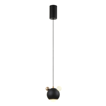 Светильник подвесной Crystal Lux AMIGO SP LED BLACK 1082/201