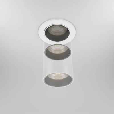 Встраиваемый светильник Фокус / FOCUS LED 12 Вт 3000 К 50°, DL125-L12-3K-W. TM Maytoni