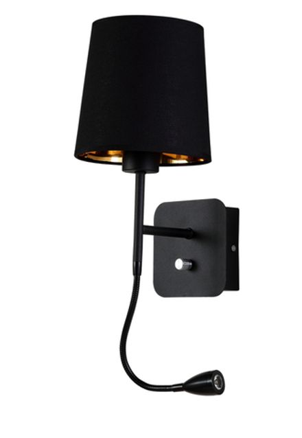 Бра Crystal Lux PABLO AP2 BLACK/BLACK-GOLD 3450/402
