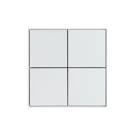 INTELLIGENT ARLIGHT Кнопочная панель KNX-304-23-IN White (BUS, Frame) (IARL, IP20 Металл, 2 года)
