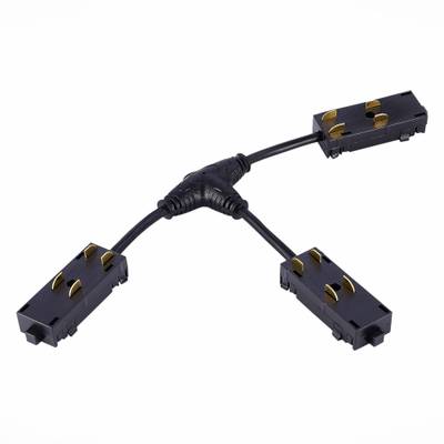 ST015.422.19 T- образный коннектор Skyline 220 ST-Luce Черный